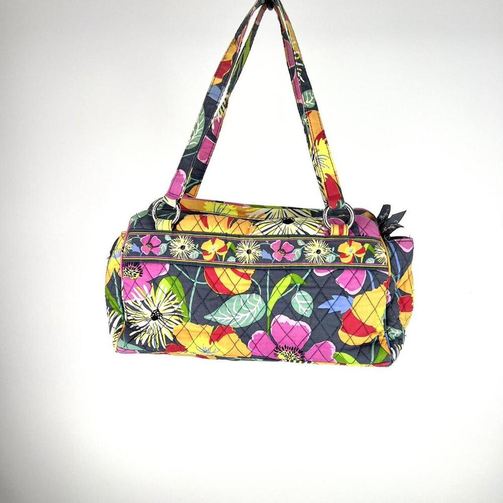 Vera Bradley floral multicolor bag tote with wallet